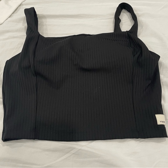 Vuori Inversion Rib Support Tank - Black Size Small - Picture 6 of 10